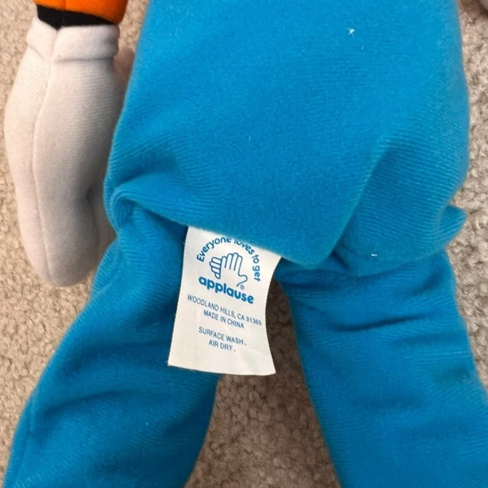 Disney Goofy Plush Applause Vintage Large Stuffed‎ Animal Toy Collectible